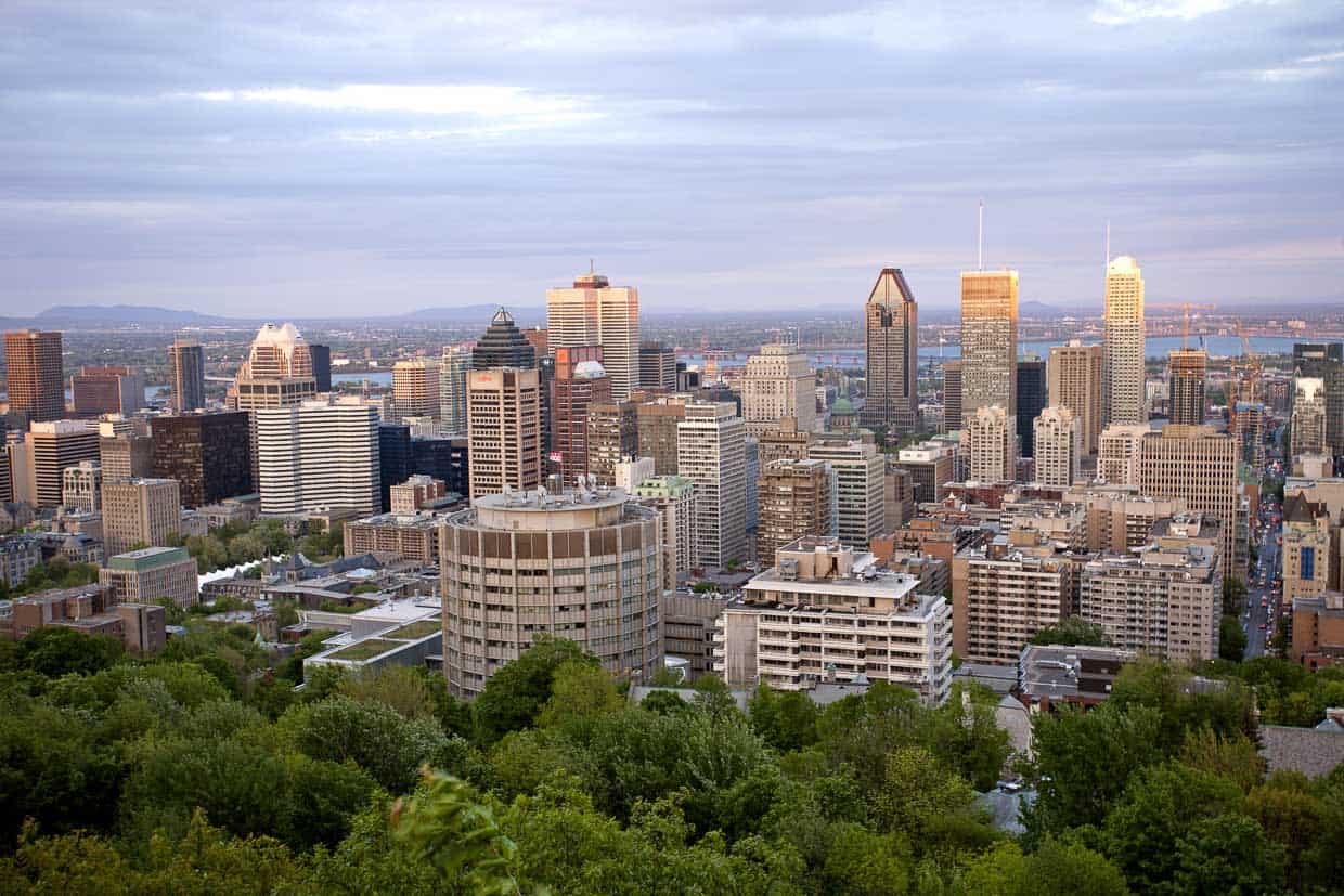 Montreal, Quebec skyline.C