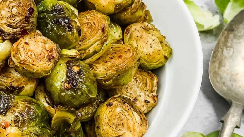 Balsamic Brussels Sprouts.