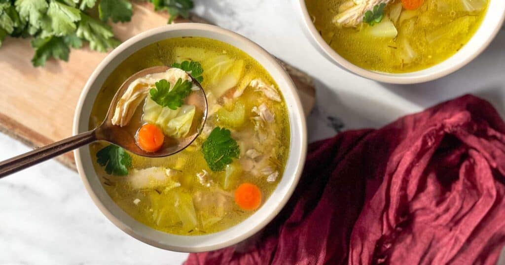 Chicken and Cabbage Soup