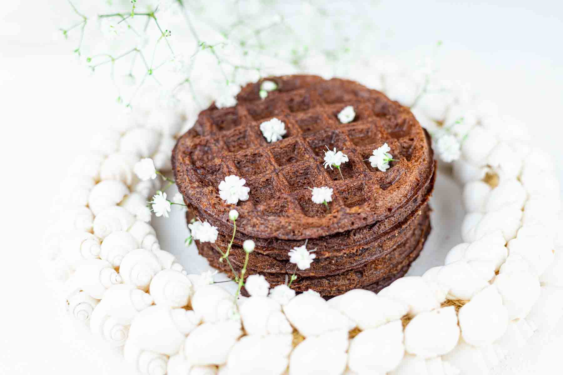 Keto Chocolate Chaffle. 