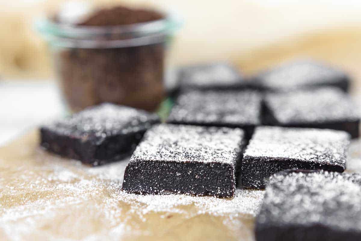 Chocolate Fudge Brownies. 