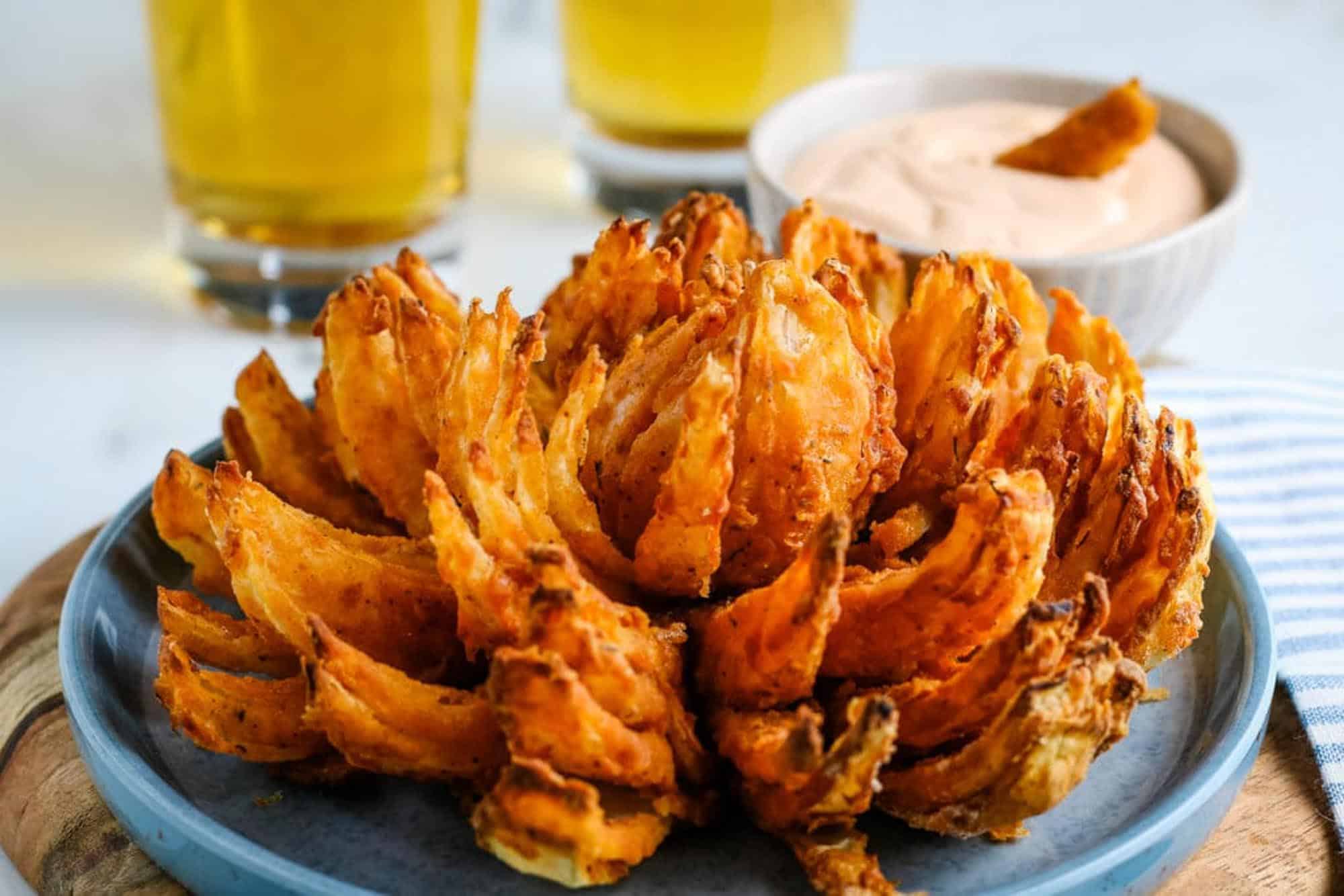 Air-Fryer Blooming Onions