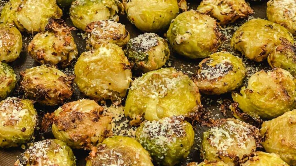 Smashed Brussels Sprouts.