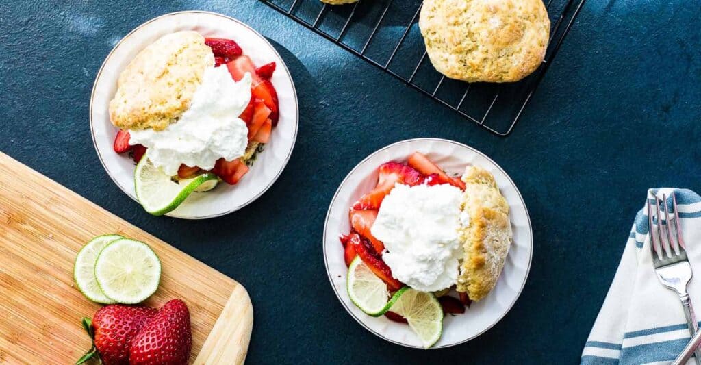 Homemade Strawberry Shortcake