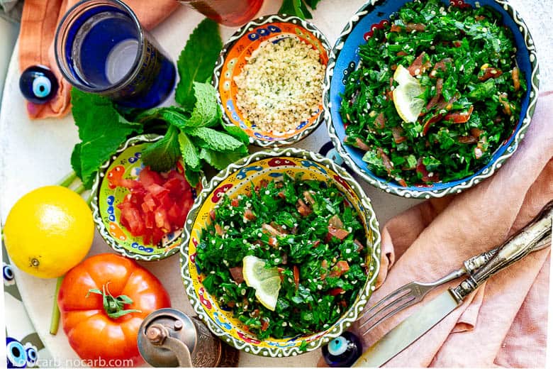 Lebanese Keto Tabbouleh Salad