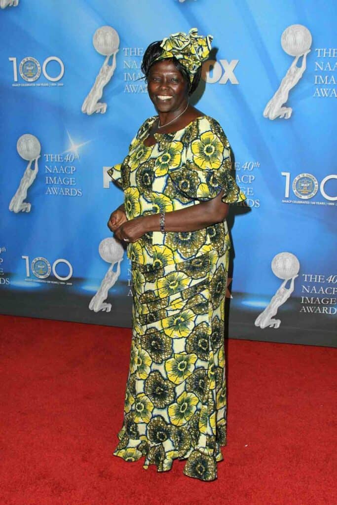 Wangari Muta Maathai at the 40th NAACP Image Awards. Shrine Auditorium, Los Angeles, CA. 02-12-09