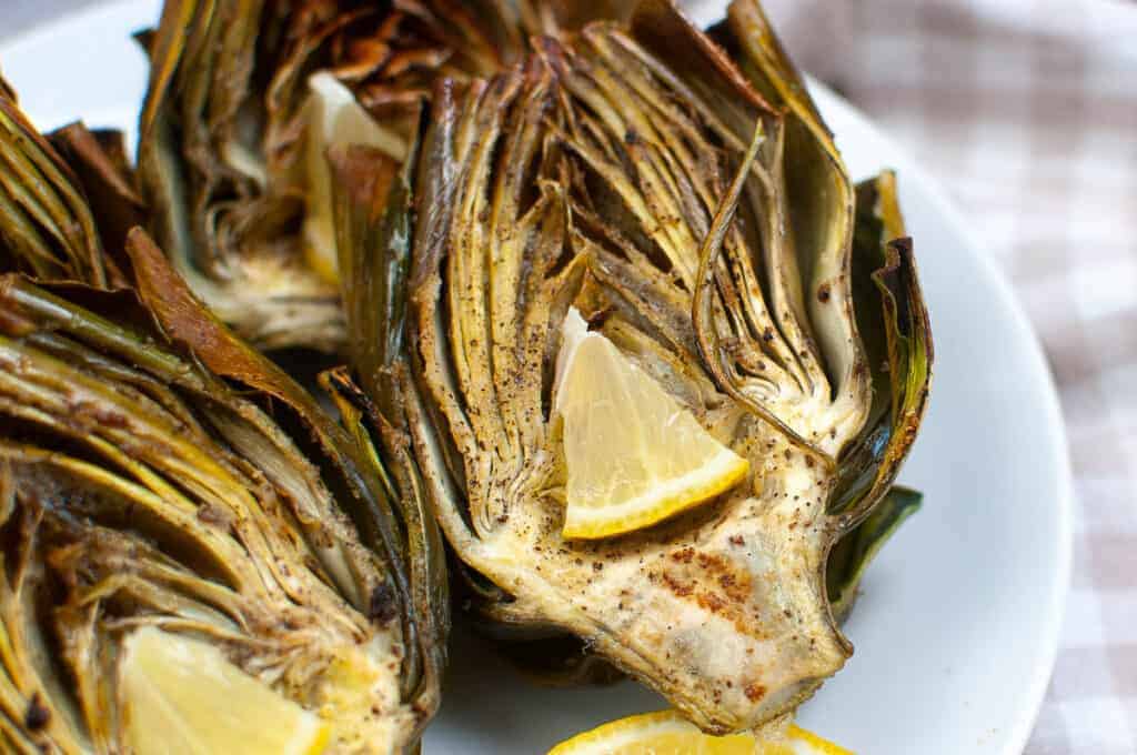 Air Fryer Artichokes