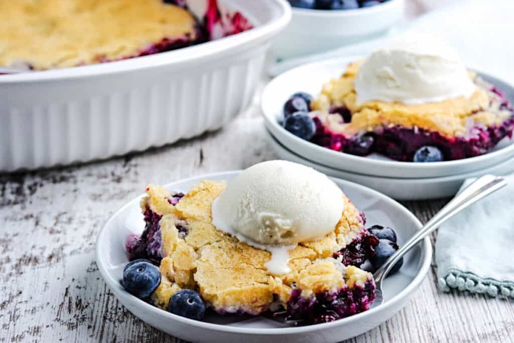 Southern Blueberry Cobbler