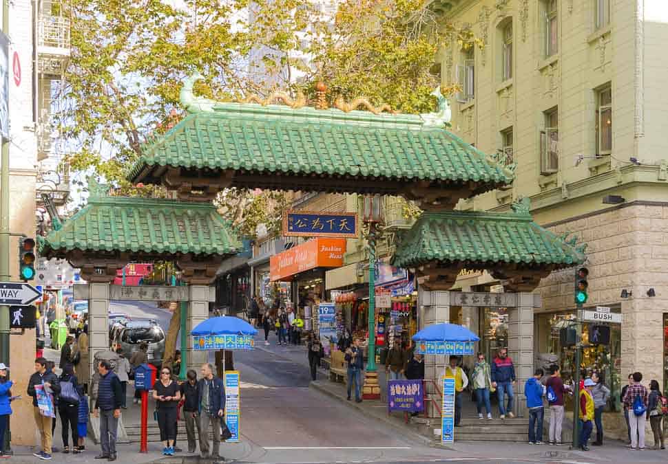 China Town Gate in San Francisco.