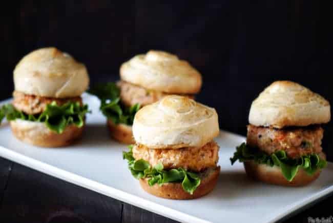 Asian Salmon Sliders