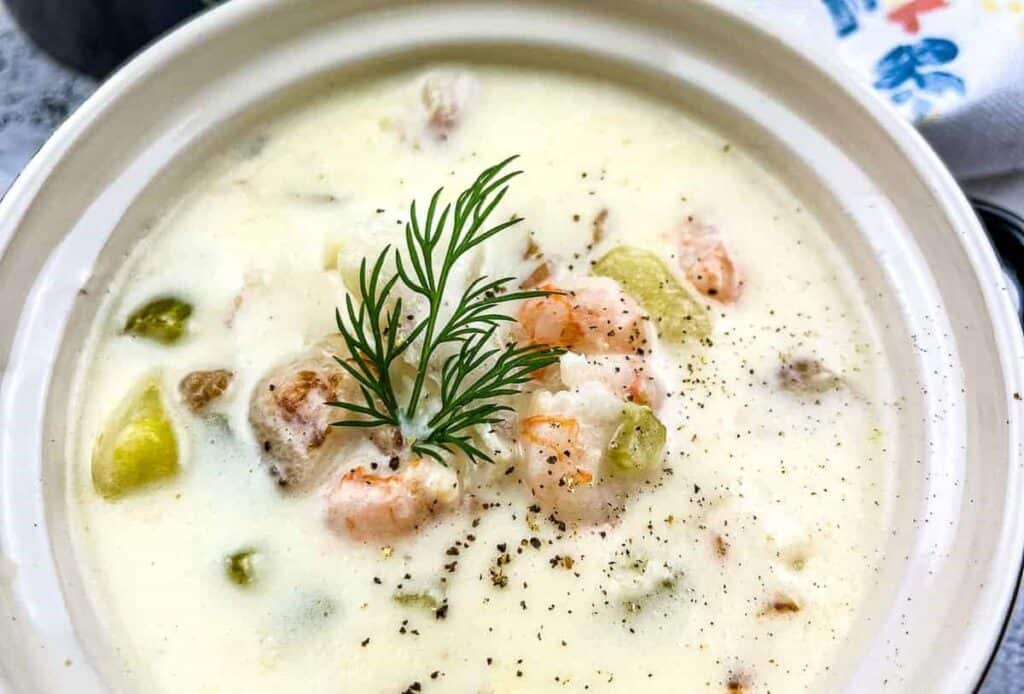 Seafood Chowder. Photo credit: Cook What You Love.