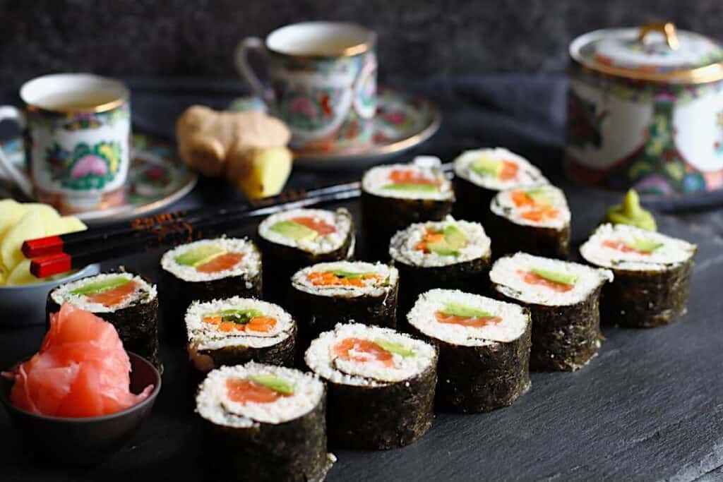 Keto Friendly Sushi Rolls