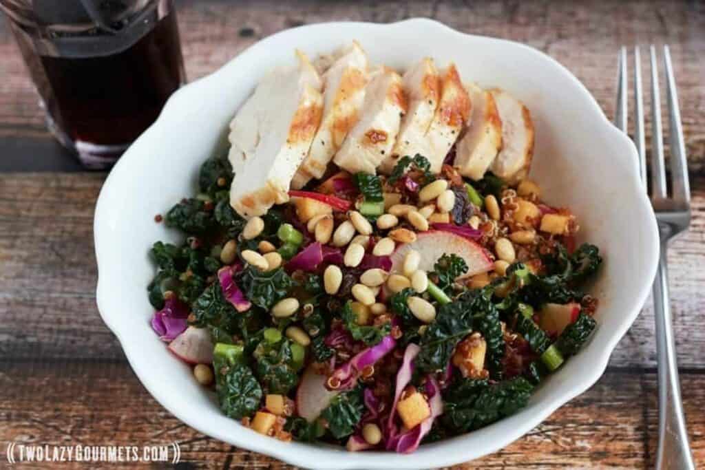 Chicken Quinoa Salad. Photo credit: All Ways Delicious.