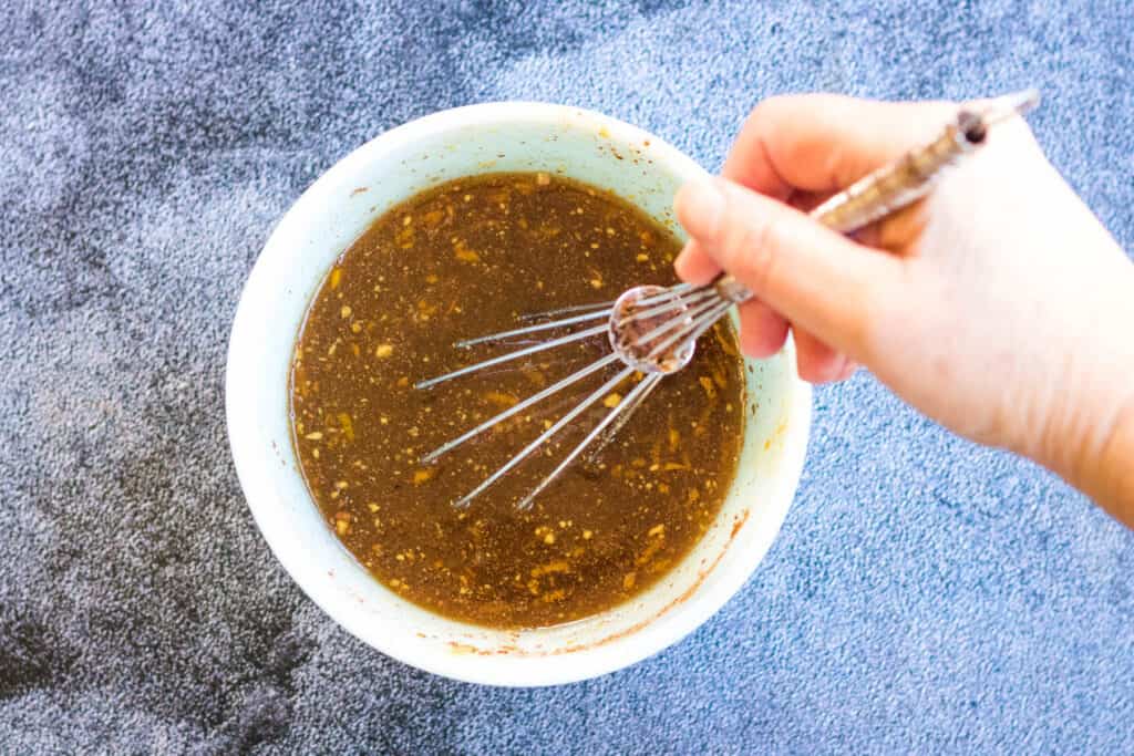 Glaze mixture for ham.