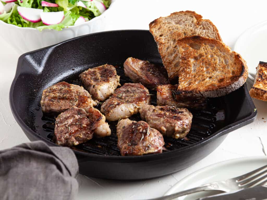 Grilled Lamb Loin Chops with Herbes de Provence