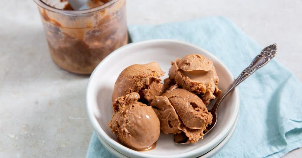 Ninja Creami Peanut Butter Chocolate Protein Ice Cream
