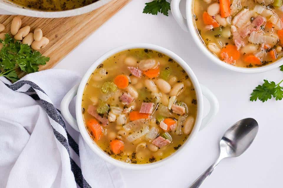 Ham and Cannellini Bean Soup