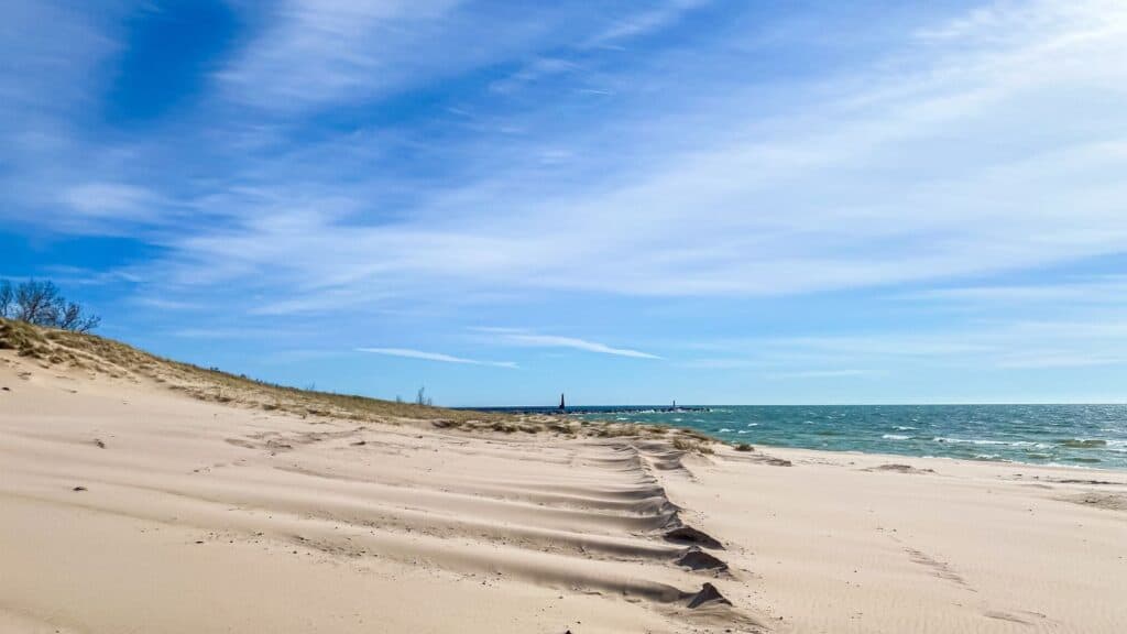Muskegon State Park Dunes and Beach