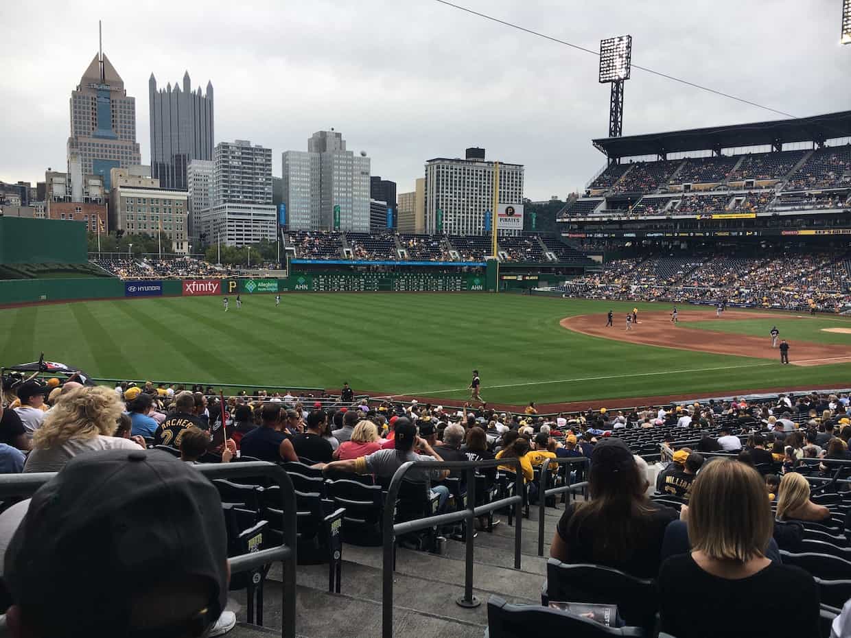 Pittsburgh Pirates baseball game.