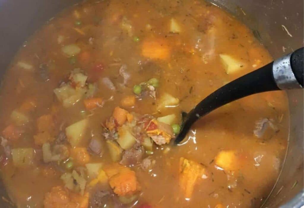Ptarmigan spruce grouse stew