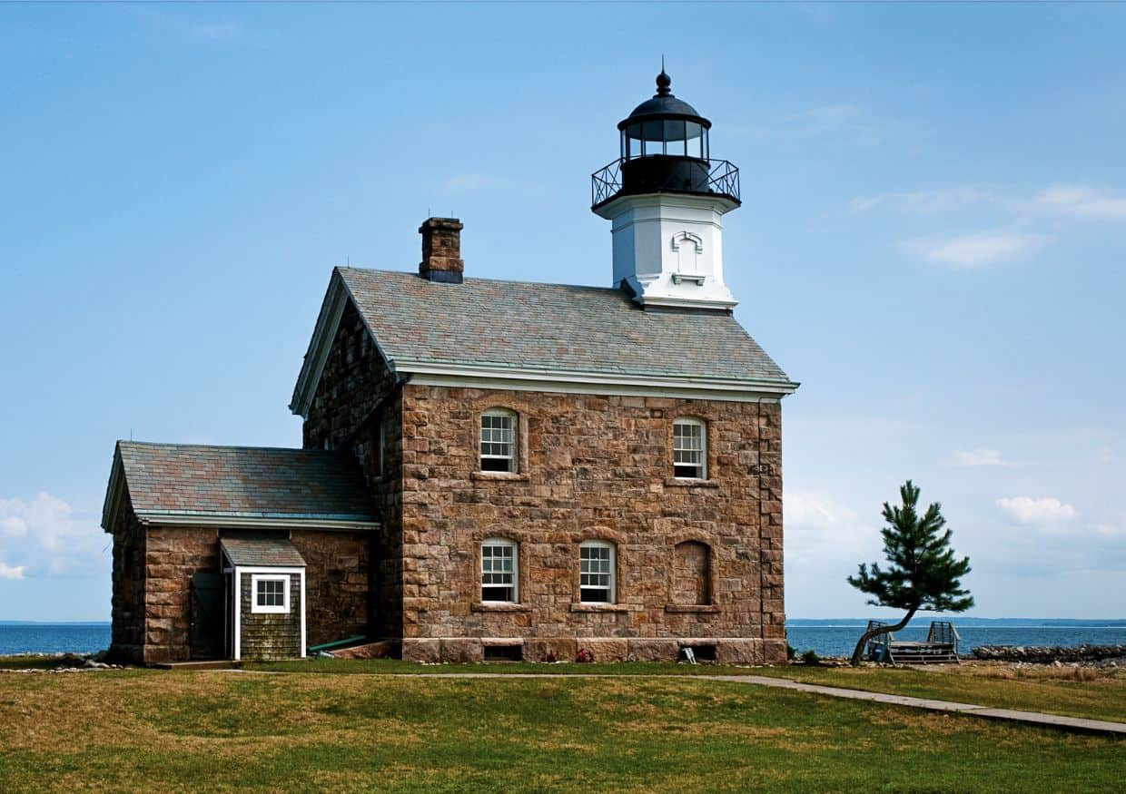 Sheffield Island Lighthouse in Norwalk, Connecticut.