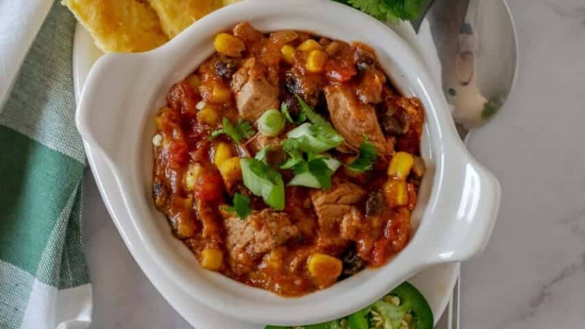 Instant Pot Pork Stew. Photo credit: Upstate Ramblings.