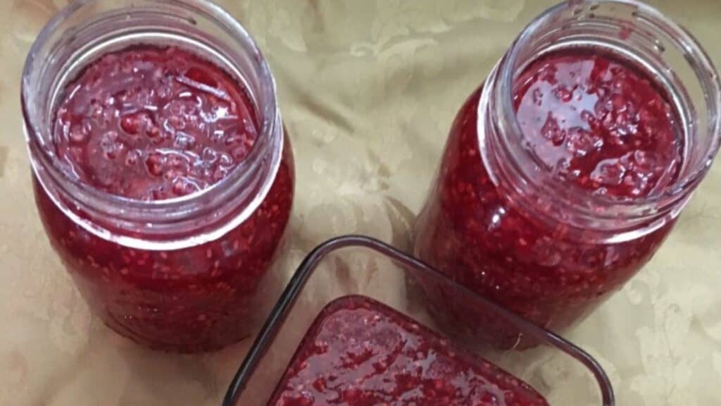 No Cook Raspberry Jam.