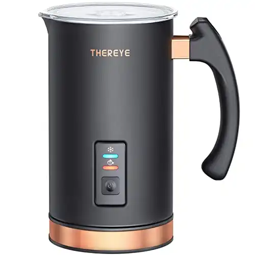 Milk Frother, Thereye Electric Milk Steamer