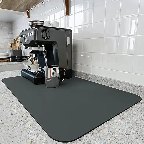 Coffee Bar Mat for Countertops