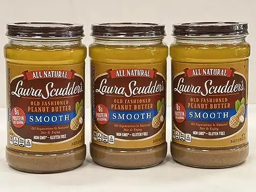 Laura Scudder’s Old Fashioned Natural Smooth Peanut Butter