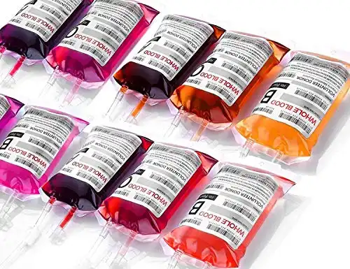 WYNK 10 IV Blood Bags for Drinks