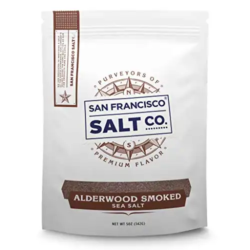 Alderwood Smoked Sea Salt 5 oz. Pouch - San Francisco Salt Company