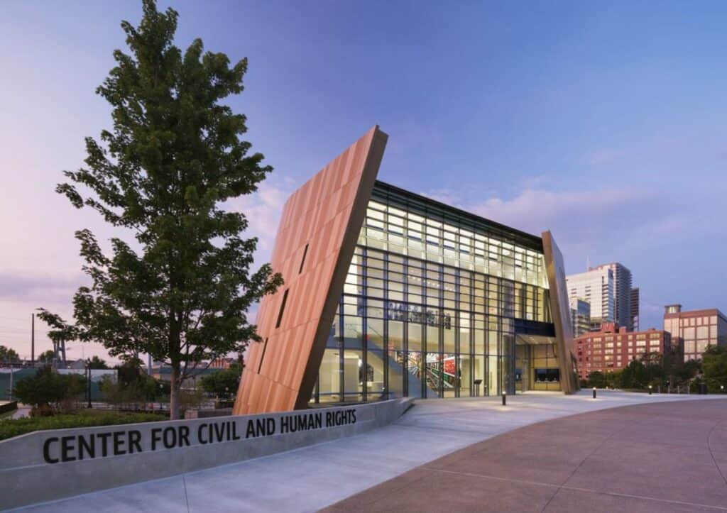 The center for civil and human rights in nashville.