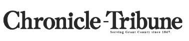 Logo of the Chronicle-Tribune newspaper with the text "Serving Grant County since 1867.